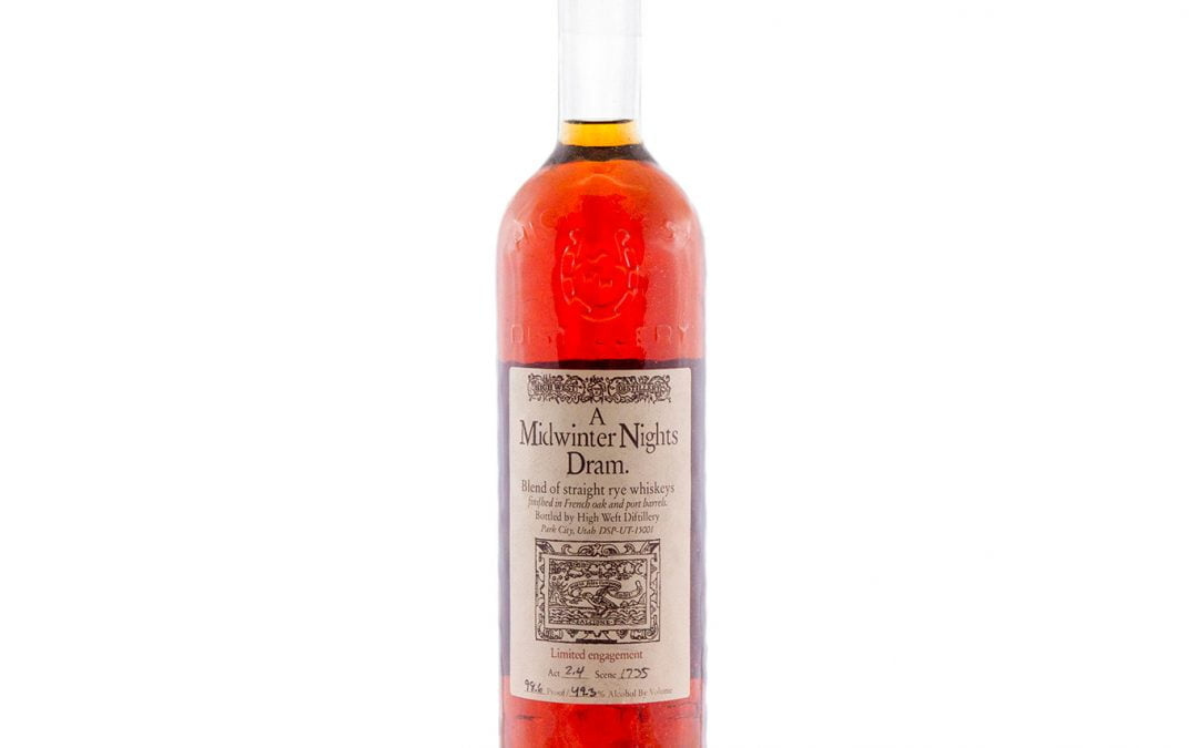 High West A Midwinters Nights Dram Act 2.4 scene 1735